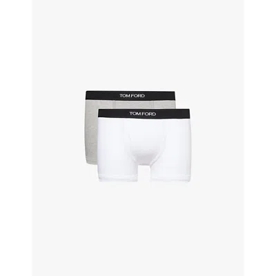 TOM FORD MENS TOM FORD TF 2PK SOLID CTN BXR BRF