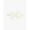 Tom Ford Textured Silk Bow Tie In White