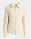 Tom Ford Wool And Mohair Zip-up Sweater In Animal Print