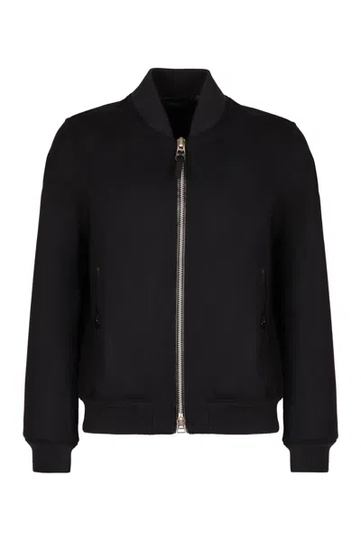 TOM FORD MEN'S WOOL BOMBER JACKET
