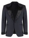 Tom Ford Wool Two-pieces Suit In Blue