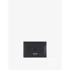 Tom Ford Mens Black Classic Leather Card Holder