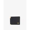 Tom Ford Mens Black Clip Leather Wallet In Black