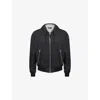 Tom Ford Mens Black Hooded Long-sleeve Shell Jacket In Black