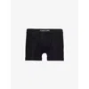 Tom Ford Shaped Pouch Elastic Waistband In Black