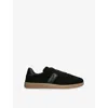 Tom Ford Leather Sneakers With Logo In Animal Print