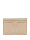 Tom Ford Mens Credit Card Holder Accessories In Beige