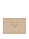 Tom Ford Mens Credit Card Holder In Sand