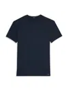 Tom Ford Viscose Coton Jersey Short Sleeve T-shirt In Blue
