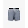 Tom Ford Short With Logo In Dark Grey