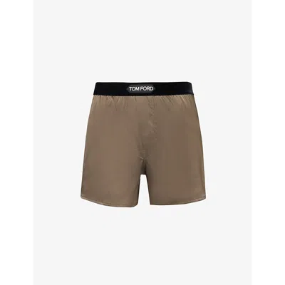Tom Ford Boxer-l Nd  Male In Fern Green