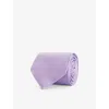 Tom Ford Mens Lavender Alternate-pattern Silk Tie In Purple