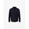 Tom Ford Button-up Cashmere Overshirt In Black