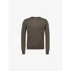 Tom Ford Wool Sweater In Olive Green