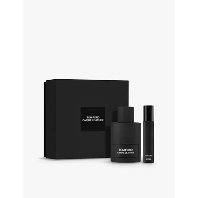 Tom Ford Mens  Ombré Leather Parfum Gift Set In White