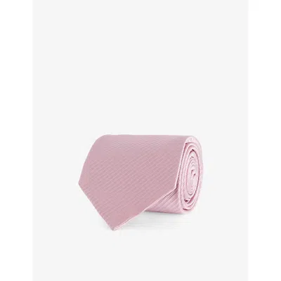 Tom Ford Mens Pink Mogador Silk Tie