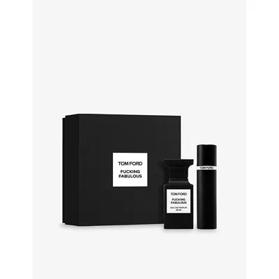 Tom Ford Mens Private Blend Fucking Fabulous Eau De Parfum Set In Black