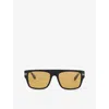Tom Ford Square-frame Sunglasses In Black
