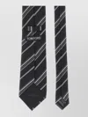 Tom Ford Mens Tie Diagonal Stripe Pattern Design In Multi