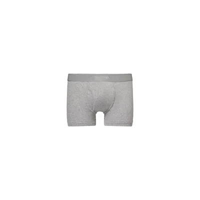 Tom Ford Mens Grey Branded-waistband Stretch-cotton Boxer Briefs In Gray