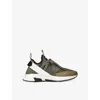 Tom Ford Yago Low Top Sneakers In Khaki