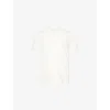 Tom Ford White Polo Shirt With Classic Collar In Cotton Blend Man