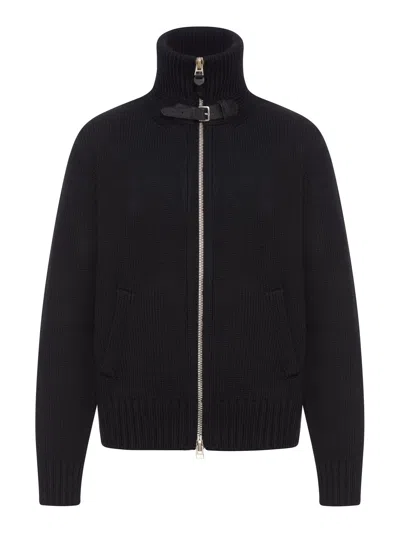 TOM FORD MERINO WOOL JACKET WITH ZIP