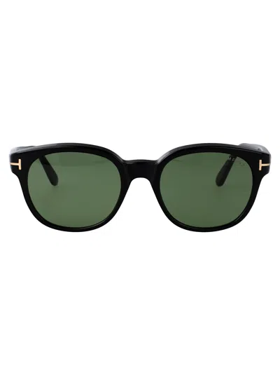 Tom Ford Mert Sunglasses In Black
