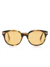 Tom Ford Mert Sunglasses In Brown