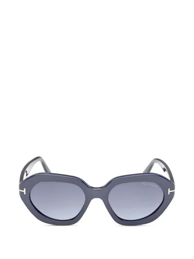 Tom Ford Meryl Sunglasses In Blue