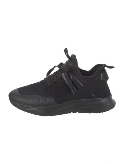 Pre-owned Tom Ford Mesh Athletic Sneakers In Black
