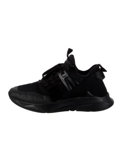 Pre-owned Tom Ford Mesh Athletic Sneakers In Black