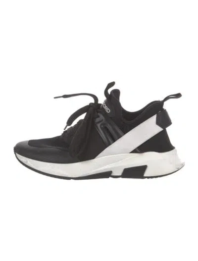 Pre-owned Tom Ford Mesh Athletic Sneakers In Black