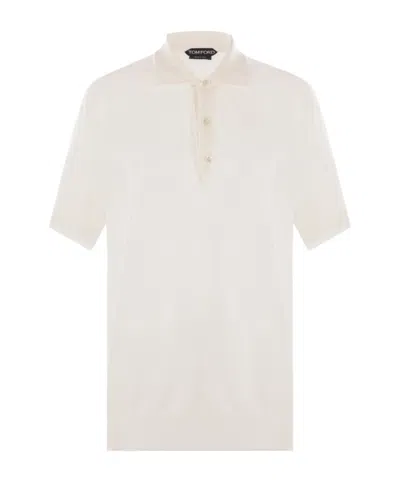 TOM FORD MESH POLO SHIRT