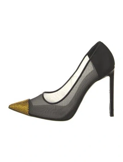 Pre-owned Tom Ford Mesh Printed Pumps In Multi