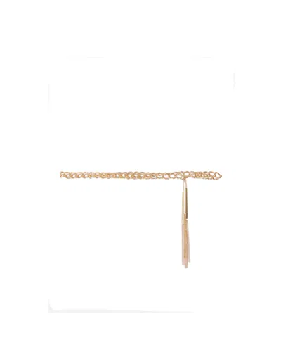 Tom Ford Metal Chain Belt With Tassels