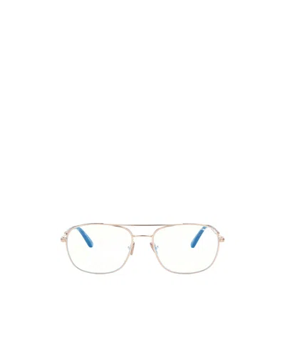 Tom Ford Metal Frame Flat Mirror In White