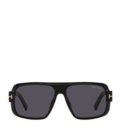 Tom Ford Blake Pilot-frame Sunglasses In Black