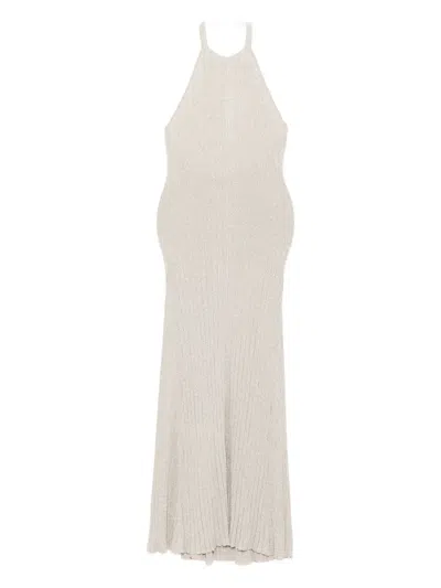 TOM FORD METALLIC KNIT DRESS