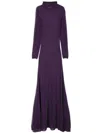 TOM FORD METALLIC-KNIT EVENING DRESS