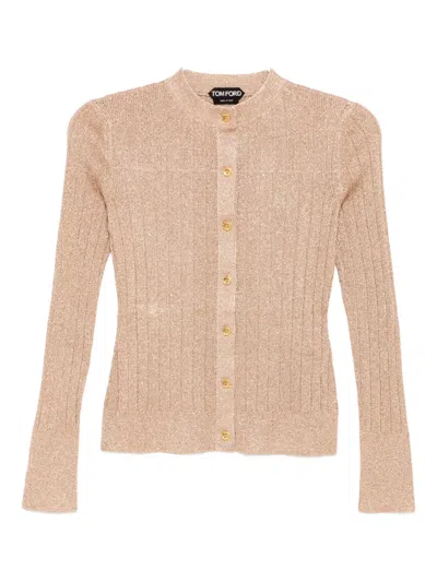 Tom Ford Metallic-threading Cardigan
