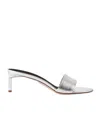 Tom Ford Lizard-effect Metallic Leather Mules In Multi