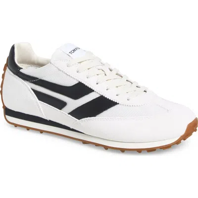 TOM FORD TOM FORD MICK MIXED MEDIA SNEAKER