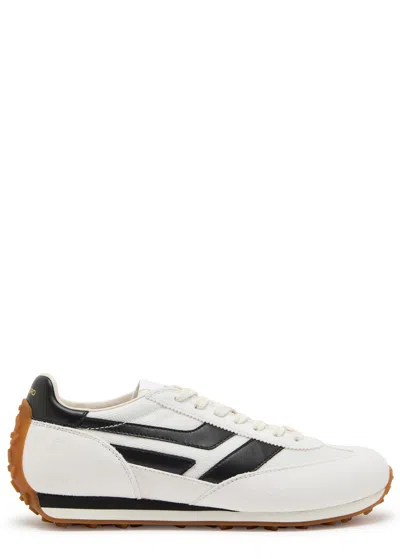 TOM FORD TOM FORD MICK PANELLED MESH-KNIT SNEAKERS