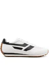 Tom Ford Mick Suede And Mesh Sneakers Shoes In White