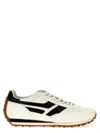 Tom Ford 'mick' White Sneakers With Logo Patch On The Tongue And Cotrasting Heel With Logo In White