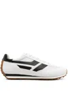 Tom Ford Mick Suede And Mesh Sneakers Shoes In White