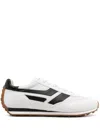 Tom Ford Mick Suede And Mesh Sneakers Shoes In White
