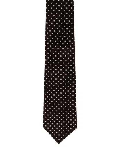 TOM FORD TOM FORD MICRO CHECK MINI TIE 6CM