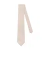 Tom Ford Square-pattern Silk Tie In White